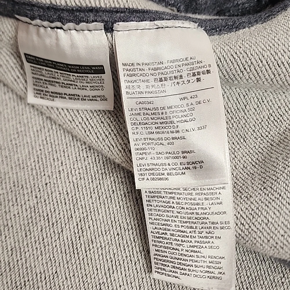 Levi Strauss & Co. Vintage Gray Trucker Classic Jacjet Sz XL - Picture 7 of 9